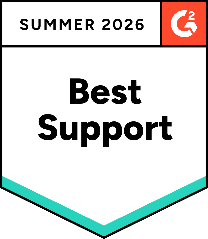 G2 Retail Intelligence Best Support badge