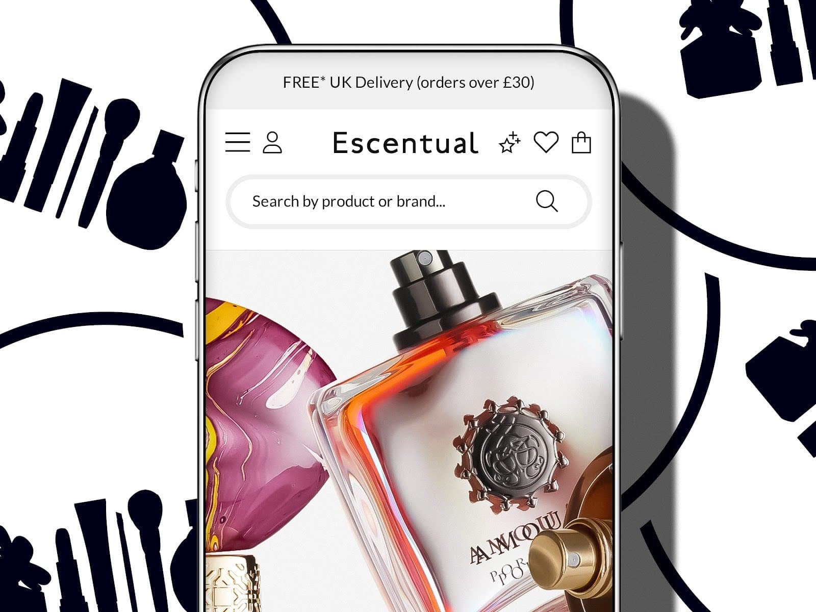 Escentual website - Premium Beauty